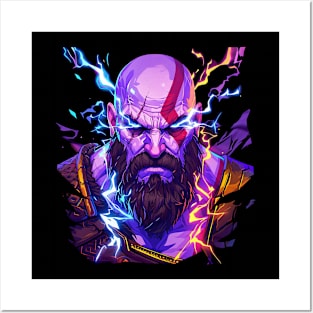 kratos Posters and Art